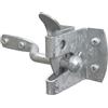 IRONTITE® - Chiavistello per cancelli in legno, zincato per protezione dalle intemperie, per uso esterno come chiavistello e porta (zincato)