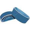 FEIHU Nastro abrasivo 65 x 410 mm,.ogni 2 pezzi di grana (60, 80, 100, 120, 240, 320) per levigatrici a nastro nastri abrasivi, affilatura, rimozione della ruggine-（12 pezzi）