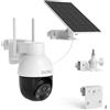 HOLACA Telecamera e pannello solare per grondaia, compatibile con AOSU 2K 3MP / 3K 5MP telecamera di sorveglianza esterna solare (fotocamera e pannello solare non incluso)