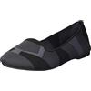 Skechers Women's Cleo-Sherlock-Engineered Knit Loafer Skimmer Ballet Flat, Black, 10 M US