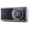 Sharp Radio digitale portatile con DAB/DAB+/FM e Bluetooth 4.2 legno colore grigio - DR450GR