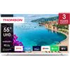 THOMSON LCD 55UA5S13W BIANCO SMART 55' UHD SMART ANDROID BIANCO Frameless DVB-T/T2/C/S/S2