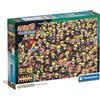 Clementoni - Puzzle 1000 Pezzi per Adulti e Ragazzi, Special Series, Tema Anime Naruto, Poster Incluso, Compact Box, Idea Regalo Uomo e Donna, Made in Italy, 70x50 cm, 37045