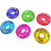 VBBTYRU 6 pezzi di ciambella a 6 colori Burro Slime Giocattoli per alleviare lo stress, Comodo e Non appiccicoso, Riutilizzabile, Ritorno a Scuola, Regalo di stagione per ragazzi e ragazze