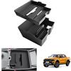 GAFAT [2 Pezzi] GAFAT Compatibile con Ford Ranger T9 2025 2026-2023 (Freno Elettronico) Console Centrale Portaoggetti, Contenitore a Doppio Strato Rimovibile, Ranger Raptor Wildtrak XLT Braccioli Organizer