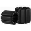 NEXROLA 2 Pezzi Pesi Regolabili per Polso e Caviglia, Set per Esercizi Fitness per Donne e Uomini, 0,45Kg / 0.9Kg, per Yoga, Pilates, Corsa, Nuoto e Forza Training (Nero)