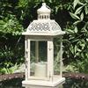 DECORKEY Lantern Decorative Indoor&Outdoor, 14.4'' Large Metal Candle Lanterns, Vintage Hanging Candle Holders Farmhouse Shelf Wedding Front Porch Patio Decor, Halloween Christmas Decorations for Home
