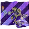 LOGOVISION Space Jam 2 Goon Squad Panels Coperta super morbida al tatto setoso - 152 x 127 cm