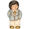 THUN, Bomboniera Bimbo Prima Comunione/Cresima in Ceramica Decorata a Mano, 3.8 x 2.6 x 7 cm h