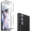 Heioloo Pellicola protettiva per ZTE nubia RedMagic 10 Air vetro temperato 2 Pezzi e vetro Pellicola Fotocamera 1 Pezzi, 9H Durezza, Resistente ai graffi, Senza Bolle