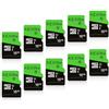 KEXIN Micro SD 16 GB, Schede Micro SD 16GB Memoria di Scheda, C10, U1, per Telefono Fotocamere Videocamere Dashcam Drone Fino a 95/35 MB/s (R/W) con Adattatore Scheda MicroSD, Set da 10