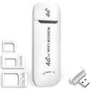 Ivilon Modem Sim 4g LTE Wifi Portatile, Spina USB, Router Wireless da 150 Mbps con Supporto per Slot per Schede SIM, Supporto per Hotspot da Viaggio Portatile LTE B1/B3/B7/B8/B20/B38/B40/B41 white