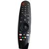 Belife Telecomando di ricambio per LG AKB75855501 con comando vocale