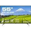 JAPANNEXT Monitor Grande Formato 55 IPS 4K UHD (3840x2160) | HDR | Altoparlanti integrati (8Wx2) | G-Sync/FreeSync | Garanzia 2 anni | JN-IPS5503TUHDR