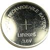Piles44 Batteria a bottone CR2025 Li-ION ricaricabile 3,6 V Lir2025