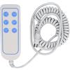 gernie Telecomando per Letto Sollevabile, Sostituzione Controller Manuale Remoto a 6 Pulsanti e 8 Pin per Poltrone Reclinabili Elettriche Sostituzione Telecomando Poltrona Elevabile