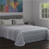 Dorian Home - Trapuntino Leggero Matrimoniale 260x270 100% Puro Cotone Morbido Certificato Traspirante, Copriletto Estivo e Autunnale Trapuntato Ideale 4 Stagioni, Trapunta Primaverile Mezza Stagione