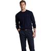 Ralph Lauren Maglione in cotone Slim Fit, Blu navy, L
