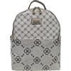 COVERI COLLECTION Zaino Donna, Ecopelle Stampata con Motivo, Dimensioni 30x15x32 cm, Tasche Multiple e Tracolle Regolabili Art. 8036-5 (BEIGE)