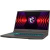 MSI NB GAMING 15,6" THIN, i7-13620H, 16GB, 512GB SSD, RTX 3050 4GB, FREEDOS, B13UC-2059XIT