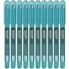 Newell Brands Paper Mate InkJoy - Set di 10 penne a inchiostro gel con cappuccio, colori assortiti, punta media da 0,7 mm, per adulti (verde acqua)