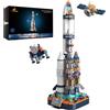 JMBricklayer Space Rocket Building Set per ragazzi 8-14 adulti 70110, giocattoli per esplorazione astronave, navicella spaziale, razzo, nave, set da collezione, regali per adulti, ragazzi e ragazze