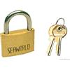 OSCULATI Lucchetto in Bronzo e Acciaio Inox mm 30