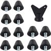 Gosknor 12pz Tacchetti per Scarpe da Calcio, 13&16 mm Punte Ricambio per Scarpe Calcio con Rimozione Chiodi Punte da Rugby in Plastica/Ferro Avvitabili Allenamento Atletico (Diametro Della Vite 5mm)