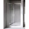 Yellowshop - Box Cabina Doccia Bagno Porta a Nicchia Ante Scorrevoli in Cristallo Temperato 6mm Trasparente o Puntinato Misure Cm 130 140 150 160 170 (Cm 170 (da 169 fino a 173), Trasparente)