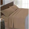 Passione per le tele Completo Letto Lenzuola Made in Italy Set Lenzuola Tinta Unita Completo con Federe Cuscini Disponibile in 18 Colori (UNA PIAZZA E MEZZA, BEIGE)
