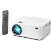 Technaxx Mini Proiettore a raggio standard 1800 ANSI lumen 800x480 Bianco - TX-113