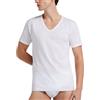 Intimo College 5/10 Maglietta Intima Uomo in Puro 100% Cotone Pettinato Made in Italy di qualità Traspiranti Scollo a v e Girocollo (L,5Pz Bianco Scollo a V)