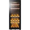 Haier H 1270W 495 D 580 Cantina Vino 79 bottiglie Classe G Nero
