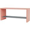 MONTANA - Panchina Entrée - Rosa - MDF laccato - Designer Peter J. Lassen