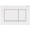 Geberit - Placca di comando geberit sigma square bianco opaco 115883111