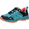 Lico Leander, Scarpe da Trekking, Petrol Nero Salmone, 37 EU