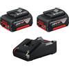 BOSCH Kit batterie Bosch 2x18V 4Ah