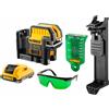 DEWALT Livella Laser verde Dewalt DCE0825D1G-QW 10.8V 2Ah