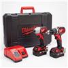 MILWAUKEE Kit Power Pack Milwaukee M18 BPP2C-402C 18V 4Ah
