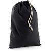 Westford Mill Sacchetti in cotone personalizzati S 25 x 30 cm personalizzate o neutre