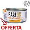 Pars Dog & Cat Filettini al Naturale Pollo con Prosciutto di Pollo - Lattina Da 85 Gr - CONFEZIONE RISPARMIO