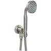 BOSSINI - LIBERTY-GOM kit supporto orientabile con presa acqua, duplex e flessibile [varie finiture] - C17001 : Finitura - Cromo lucido