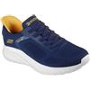 Skechers Sneaker da uomo Slip-Ins Solid Step con lacci decorativi