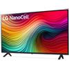 LG NanoCell 43'' Serie NANO82 43NANO82T6B, TV 4K, 3 HDMI, SMART TV 2024