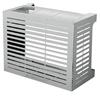 DIVINA HOME Copricondizionatore Copertura per climatizzatore Linear M Bianco in Alluminio L86 x P44 x H68 cm