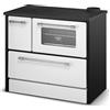 Divina Fire Cucina A Legna Stufa 9 Kw Bianca Beatrice L87xP51xH79 Ecodesign