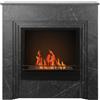 Divina Fire Camino a bioetanolo da Terra Bellini in Legno Effetto Marmo Nero Made in Italy L96 x P35 x H96