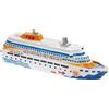 Hobbyfun Nave da Crociera, 12 cm, Barca, Modellino, Collezionisti, Adulti