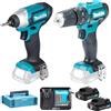 MAKITA Set Avvitatori Makita CLX228AJ 12V 2Ah