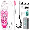 FunWater Tavola da SUP gonfiabile, 320 x 83 x 15 cm, ultraleggera, tutto incluso, pagaia aggiuntiva, pompa, zaino SUP, guinzaglio, borsa impermeabile, tappetino antiscivolo per ragazzi e adulti